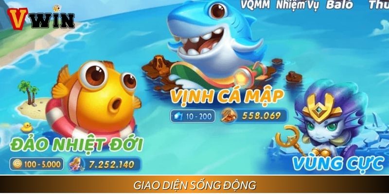 Giao diện sống động