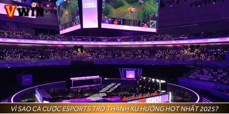 Cá cược Esports là xu hướng giải trí Hot nhất 2025