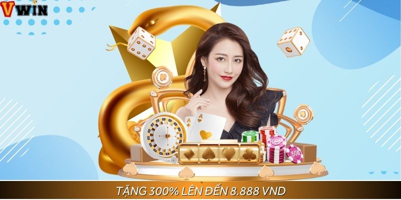 Ưu đãi nổi bật thưởng 300% giá trị nạp đầu
