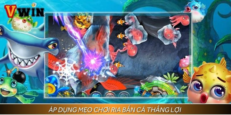 Kinh nghiệm bắn cá thắng lợi bằng cách tia đạn ria