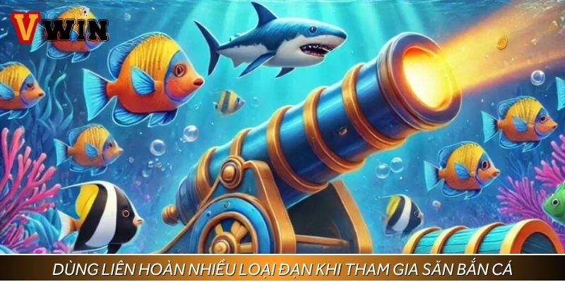 Tập trung dùng đạn bắn liên hoàn trong săn bắn