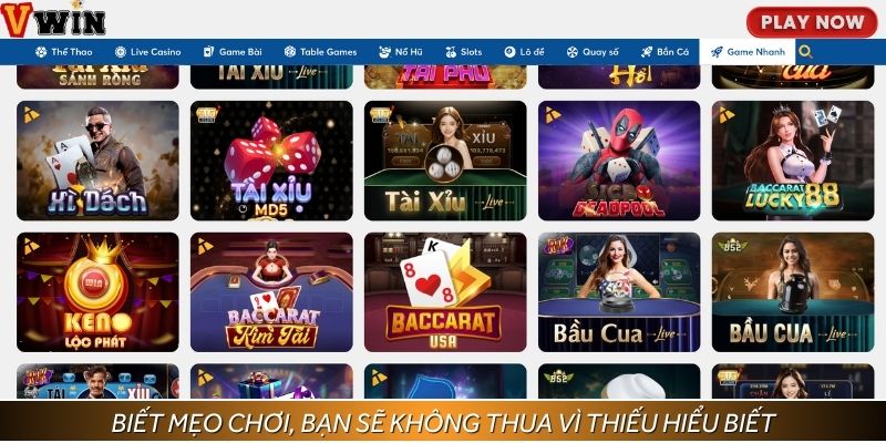 Lý do nên áp dụng mẹo chơi để tối ưu cơ hội thắng
