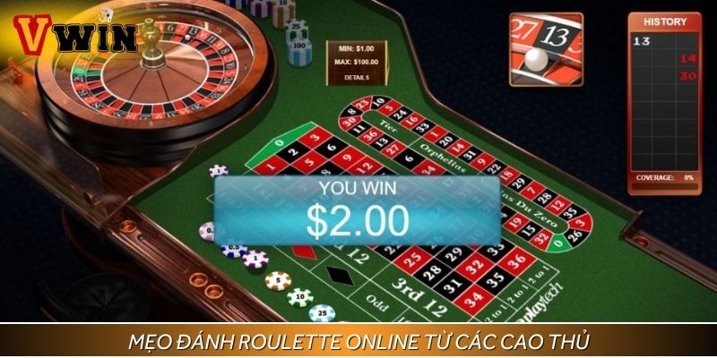 Chiến thuật chơi Roulette online bất bại