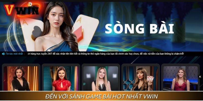 Trải nghiệm sảnh game bài hot hit